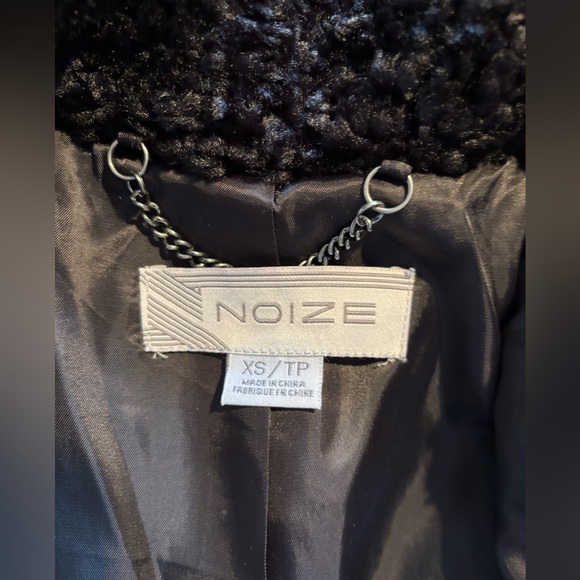 NOIZE Faux Fur Coat Size XS - Picture 10 of 14